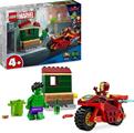 AVENGERS IRON MAN C/MOTO E HULK