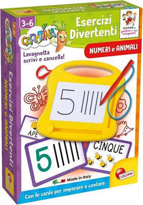 CAROTINA ESERCIZI DIVERTENTI NUMERI E ANIMALI