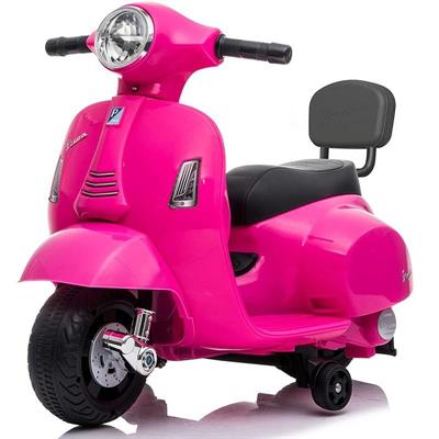 MINI VESPA ROSA 6V
