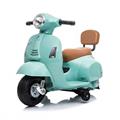 MINI VESPA VERDE 6V