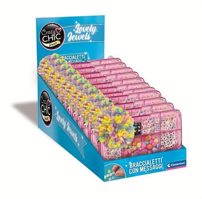 CRAZY CHIC BRACCIALETTI AMICIZIA PINK ESP.14PZ