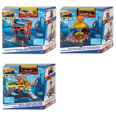 HOT WHEELS CITY PLAYSET BASE ASS