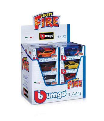BURAGO STREET FIRE 1:43 24PZ