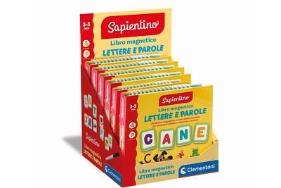 LIBRO MAGNETICO LETTERE E PAROLE ESP.6PZ