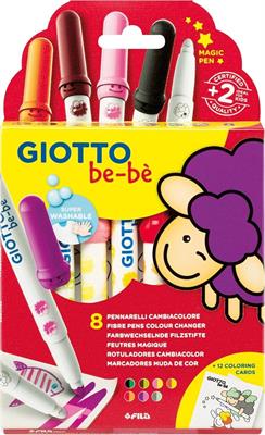 GIOTTO BE-BE' PENNARELLI CAMBIACOLORE 6PZ