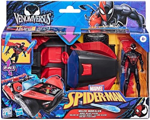 SPIDERMAN MILES MORALES SPEED RACER CAR 10CM