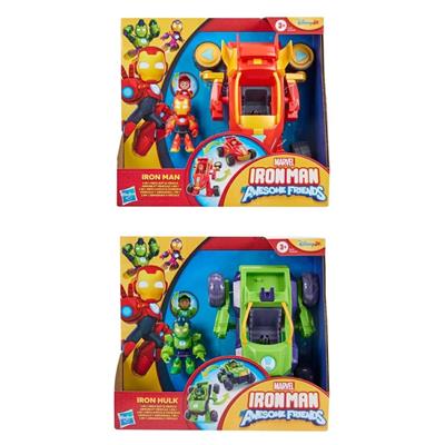 IRONMAN & FRIENDS 2IN1 MECH ASS.