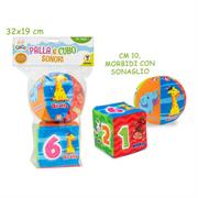 PALLA E CUBO C/SONAGLI
