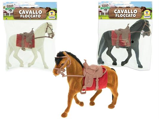CAVALLO FLOCCATO 3 COLORI
