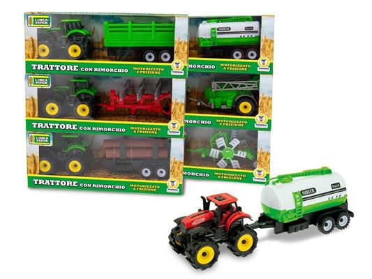 TRATTORE C/RIMORCHIO A FRIZIONE