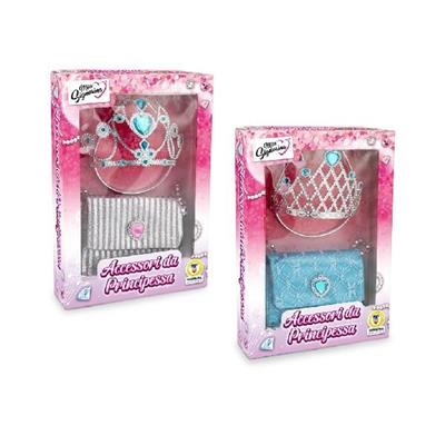 SET PRINCIPESSA CORONA E BORSA