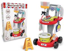 CARRELLO PULIZIE C/ASPIRAPOLVERE