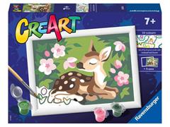 CREART CERBIATTO FRA I FIORI