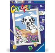 CREART DALMATA CON FIORI
