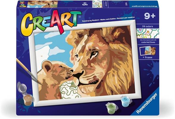 CREART LEONE E CUCCIOLO