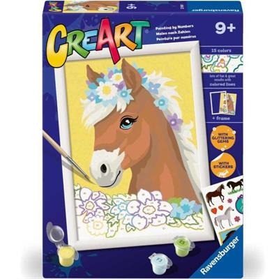 CREART CAVALLO TRA I FIORI